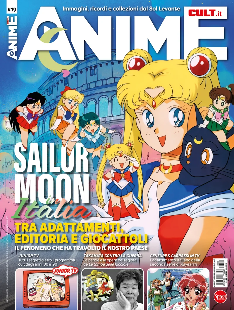 Sailor Moon in Italia copertina