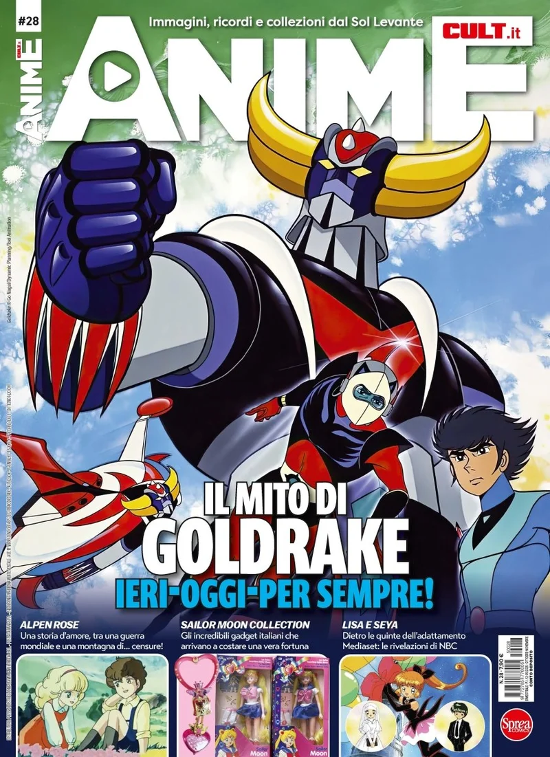 Il mito di Goldrake copertina