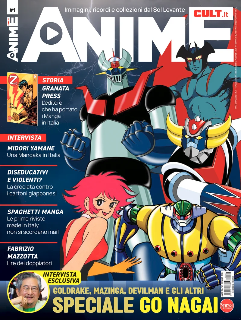 Go Nagai copertina