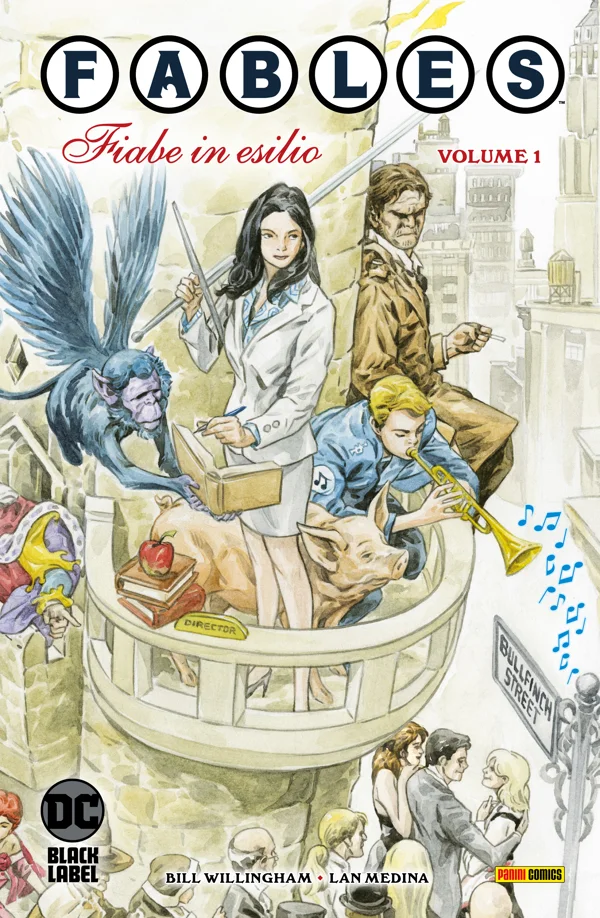 Copertina di Fables — Volume 1