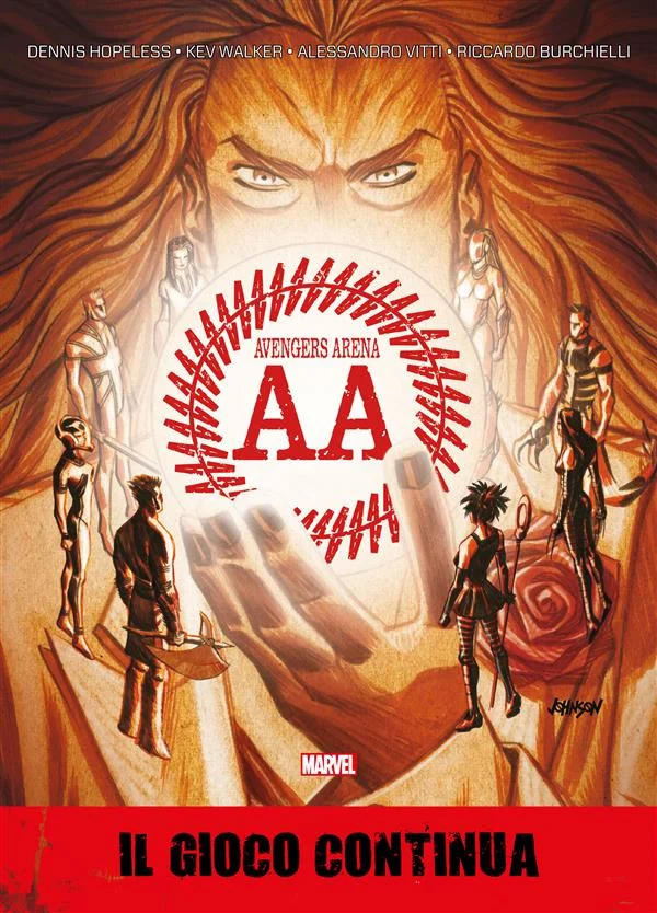Copertina di Avengers Arena: Il gioco continua