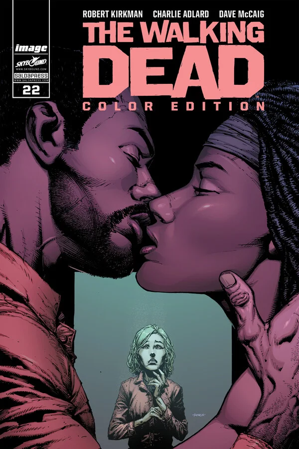 The Walking Dead Color Edition #22 copertina