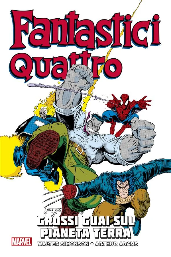 Copertina di I Fantastici Quattro di Walter Simonson — Volume 2