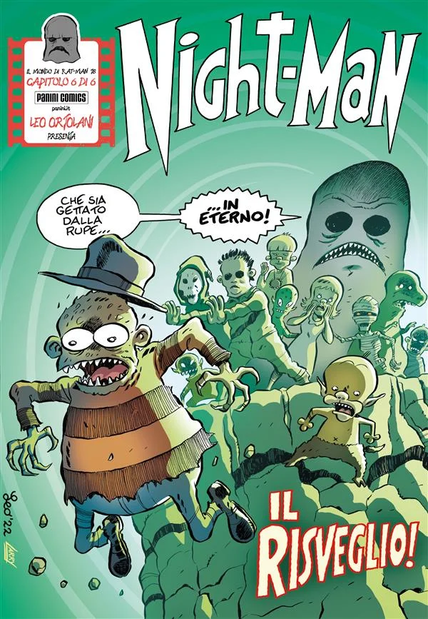 Night-Man 6 (di 6) copertina
