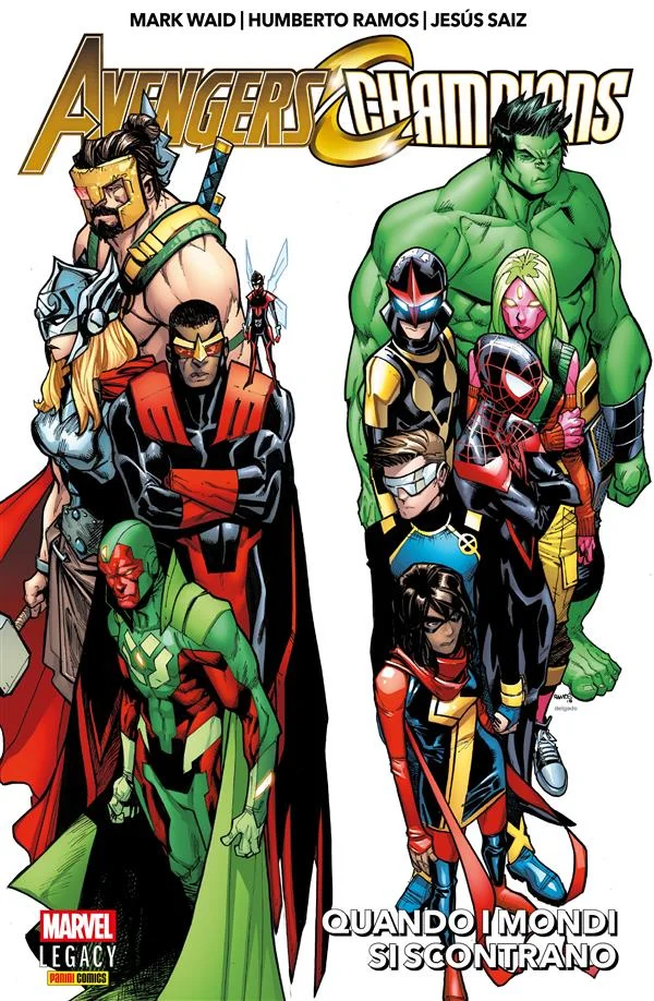 Avengers/Champions - Quando i mondi si scontrano copertina