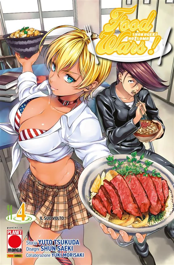 Food Wars 4 copertina