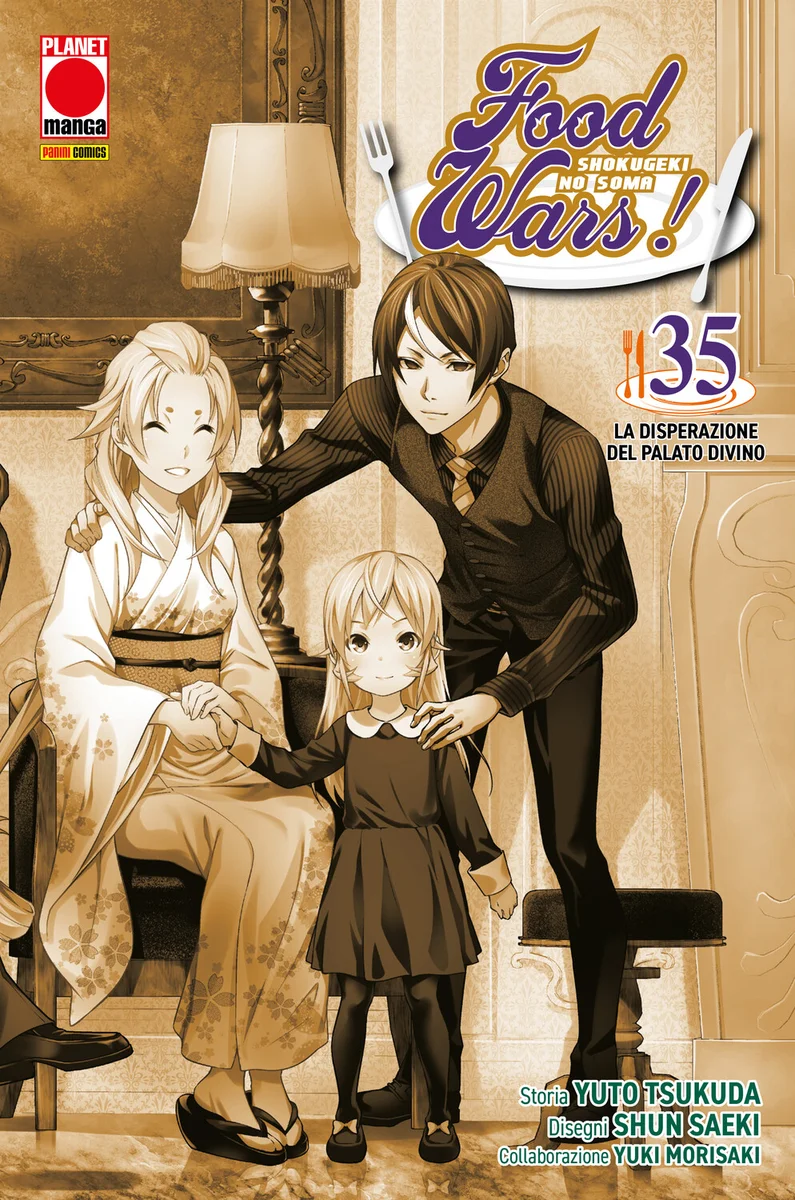 Food Wars 35 copertina
