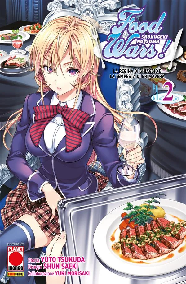 Food Wars 2 copertina
