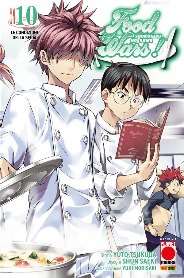 Food Wars 10 copertina