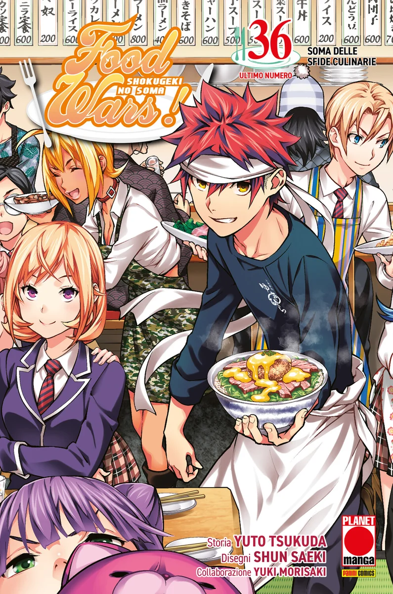 Food Wars 36 copertina