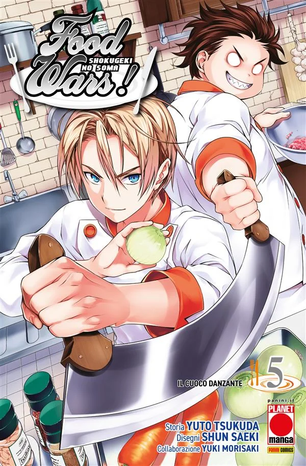 Food Wars 5 copertina