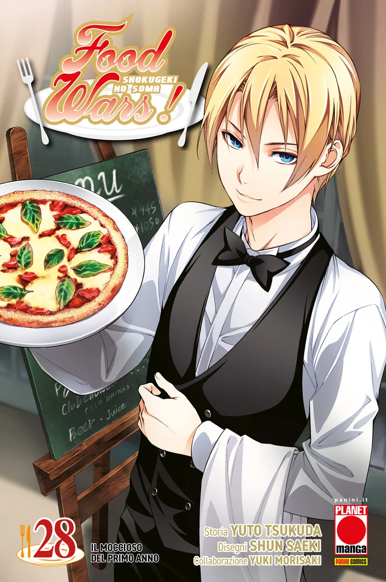 Food Wars 28 copertina