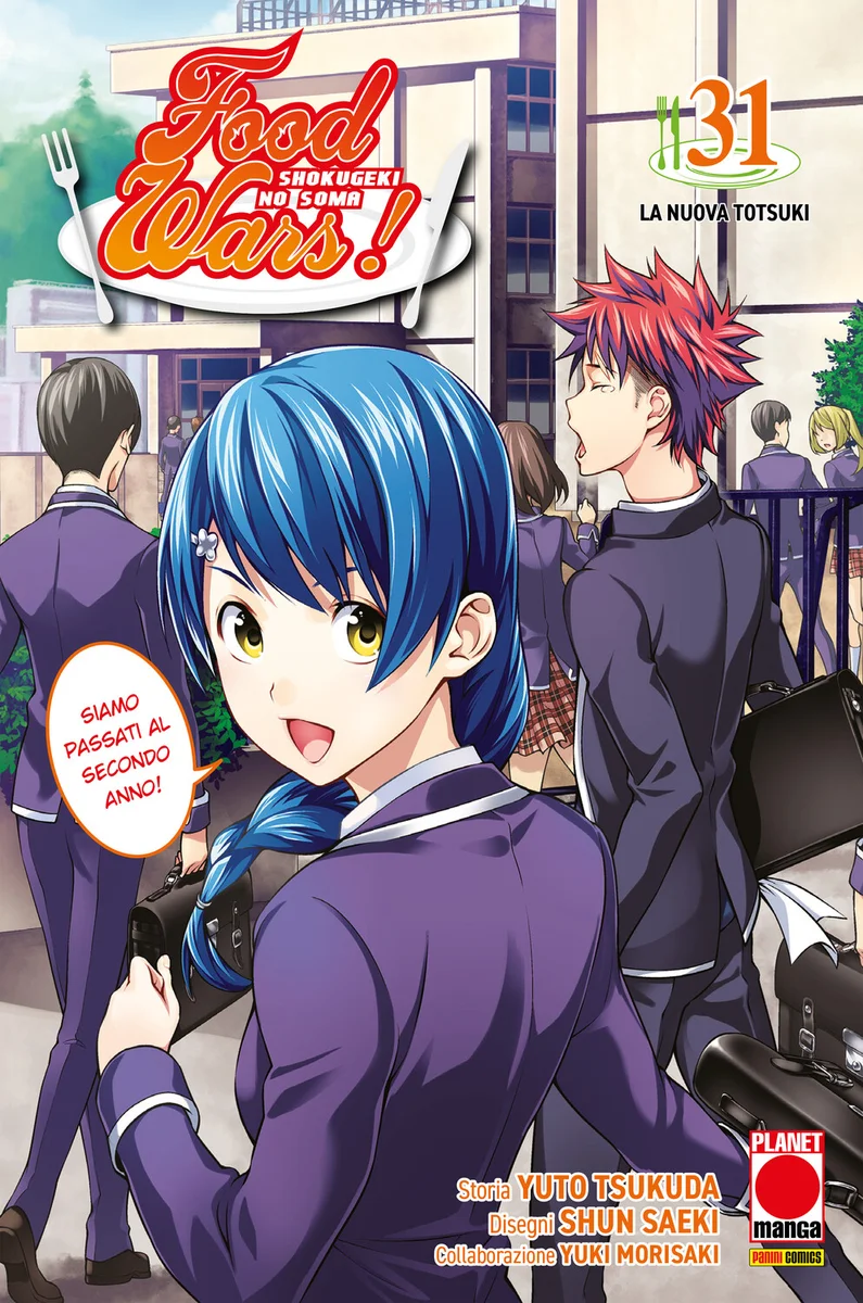Food Wars 31 copertina
