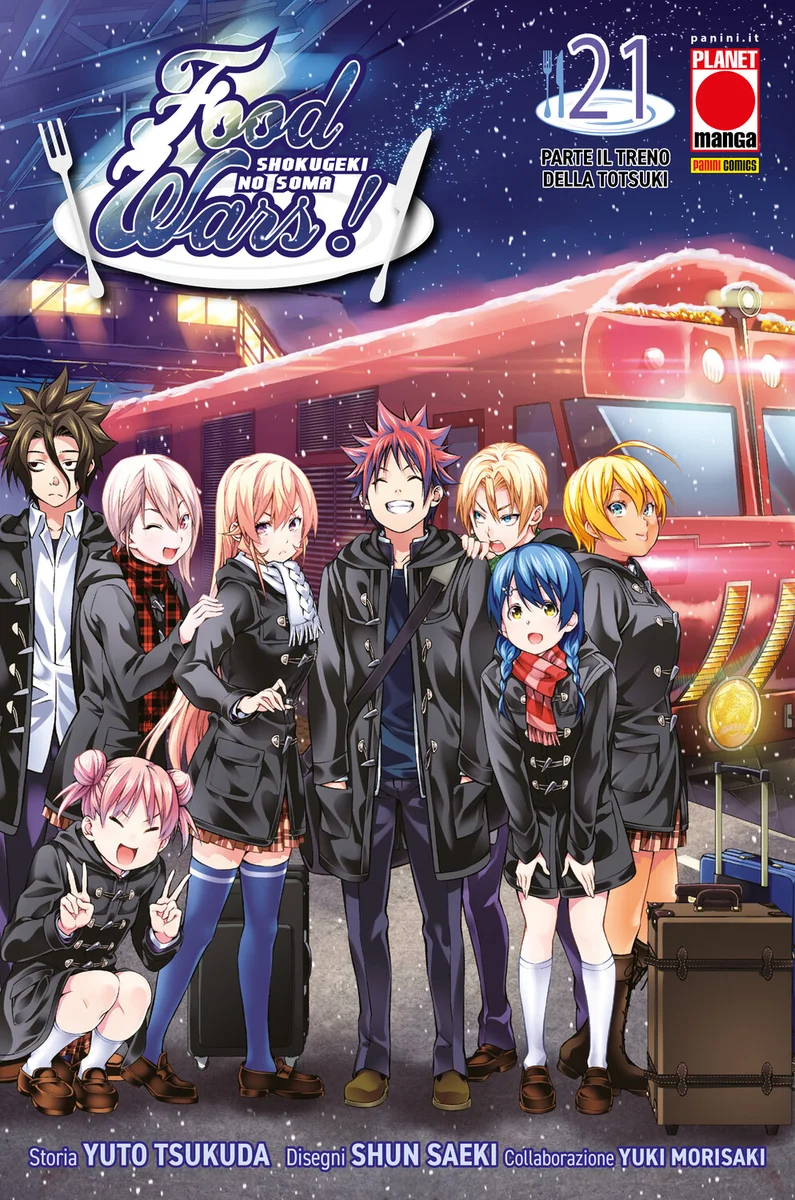 Food Wars 21 copertina