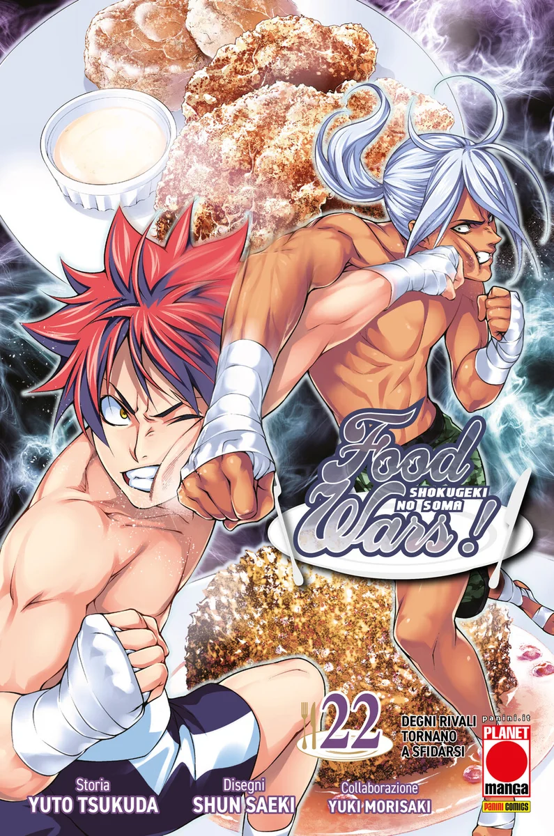 Food Wars 22 copertina