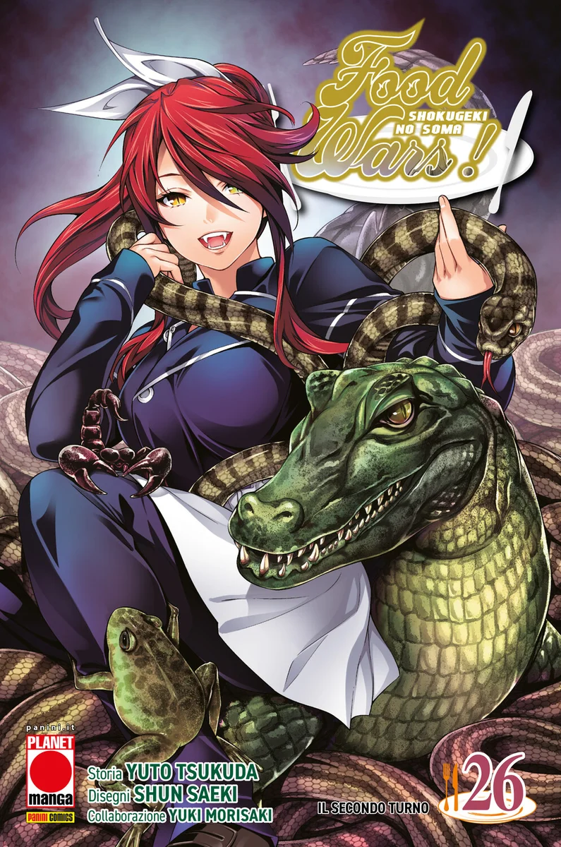 Food Wars 26 copertina