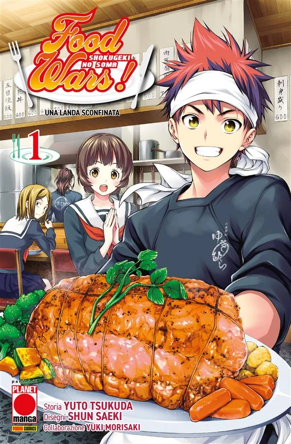 Food Wars 1 copertina
