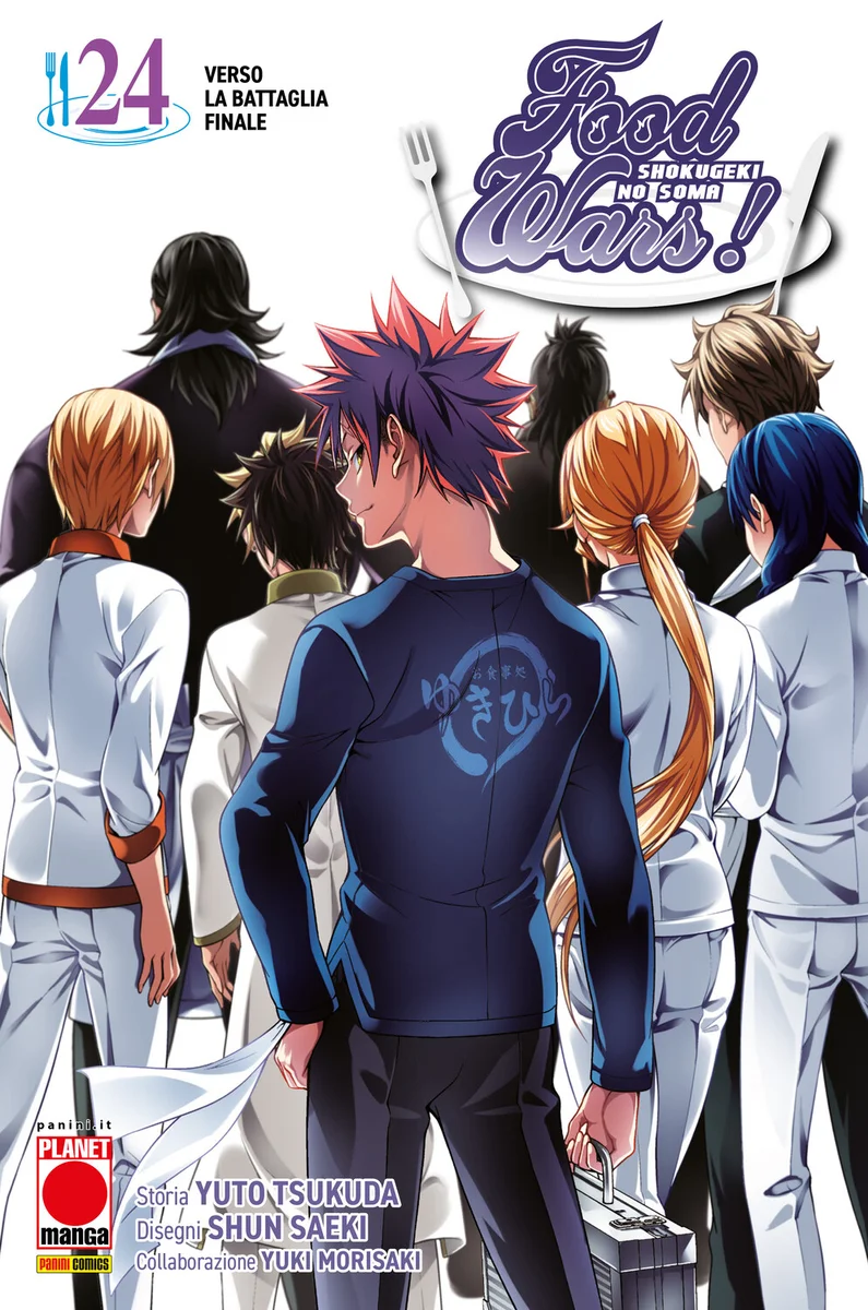 Food Wars 24 copertina