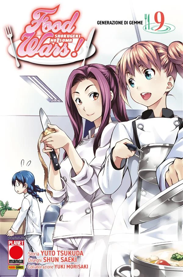 Food Wars 9 copertina
