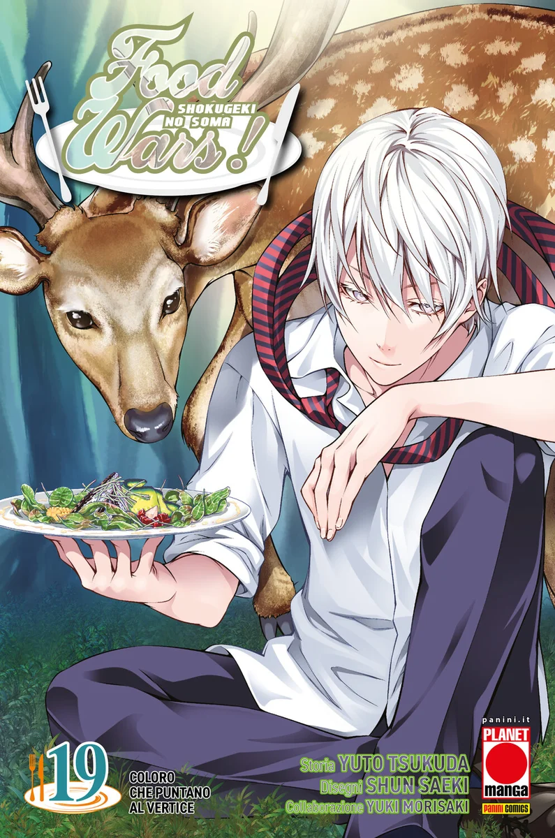 Food Wars 19 copertina
