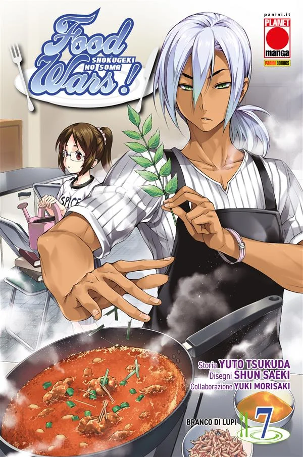Food Wars 7 copertina