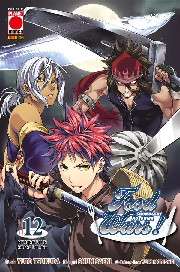 Food Wars 12 copertina