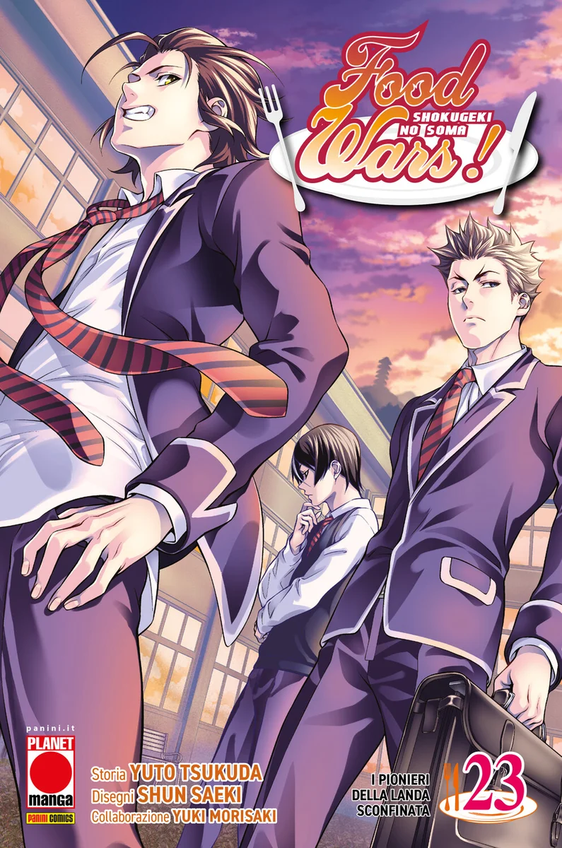 Food Wars 23 copertina