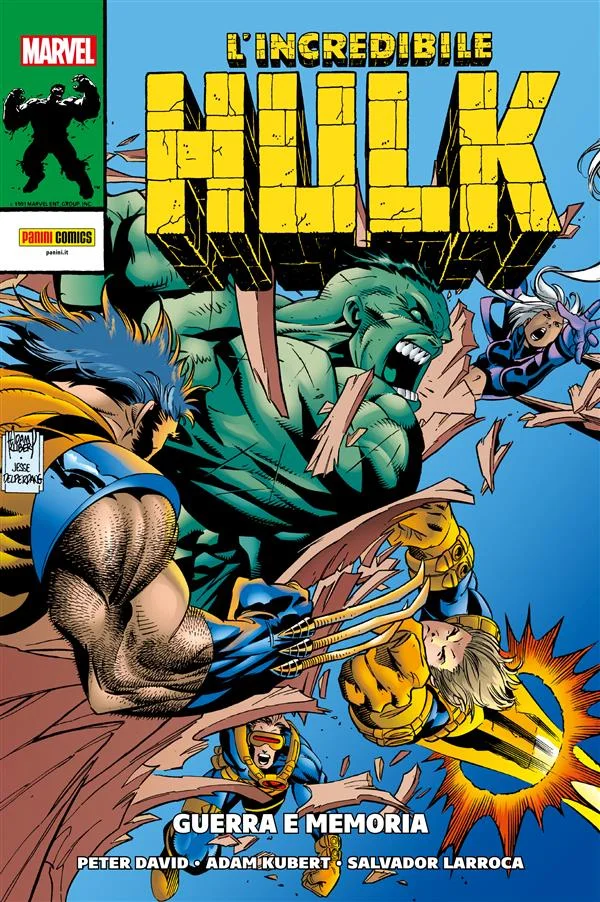 Copertina di L'Incredibile Hulk: Guerra e memoria