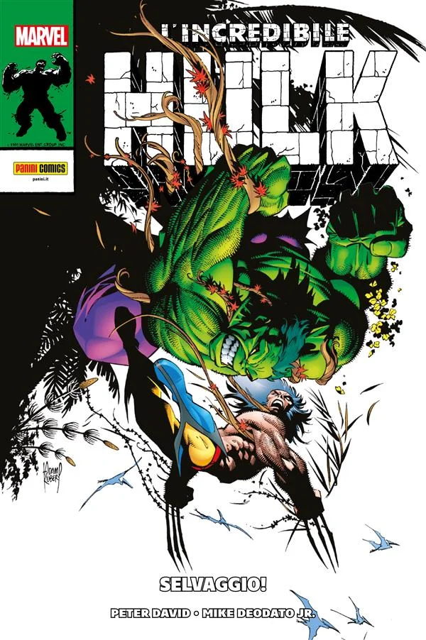 Copertina di L'Incredibile Hulk: Selvaggio!