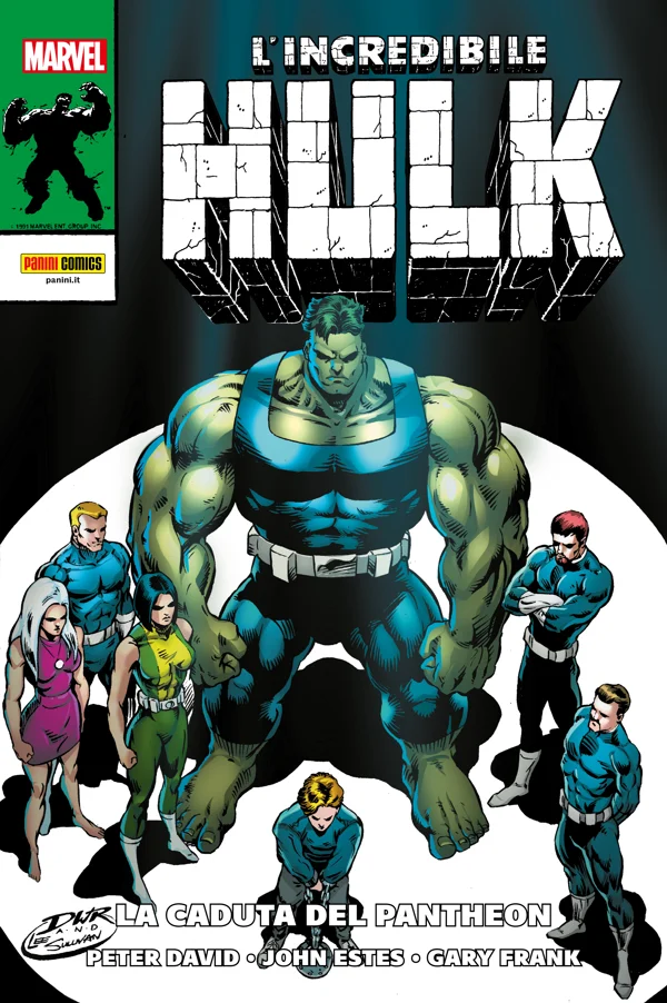 Copertina di L'Incredibile Hulk: La caduta del Pantheon