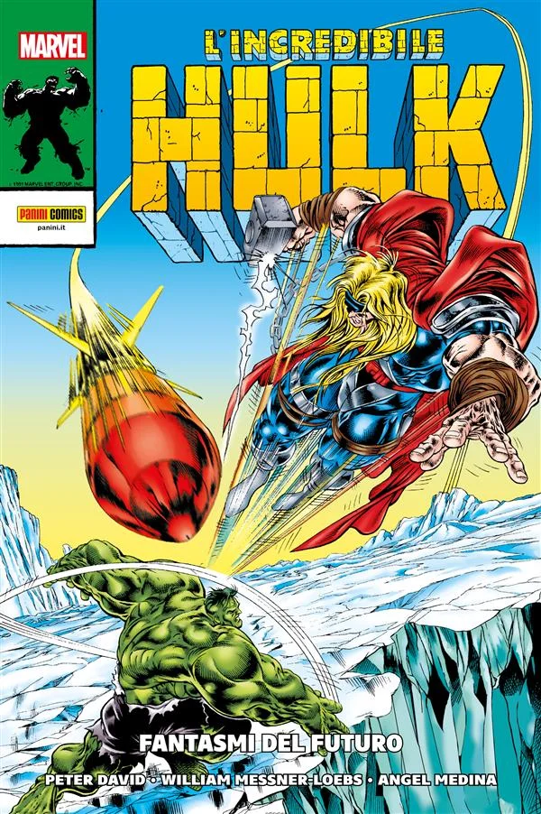 Copertina di L'Incredibile Hulk: Fantasmi del Futuro