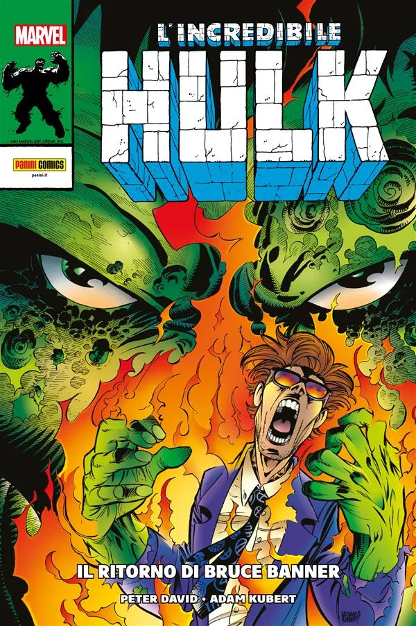 Copertina di L’Incredibile Hulk: Il ritorno di Bruce Banner