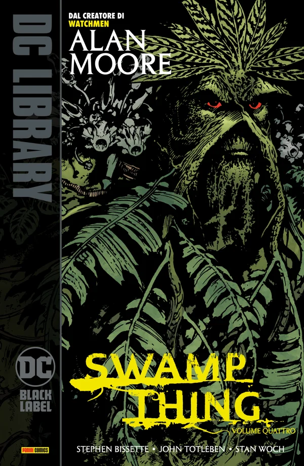 Swamp Thing di Alan Moore - Volume 4 copertina
