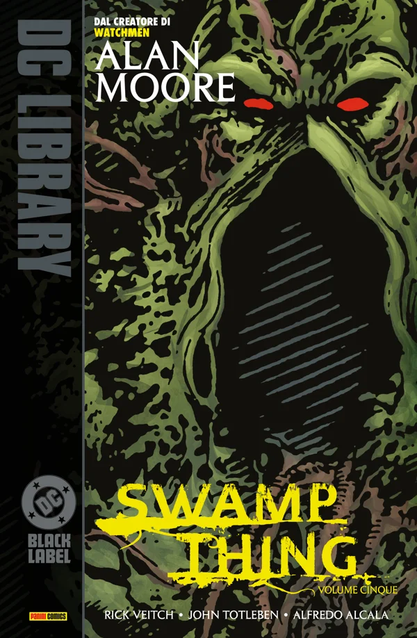 Swamp Thing di Alan Moore - Volume 5 copertina