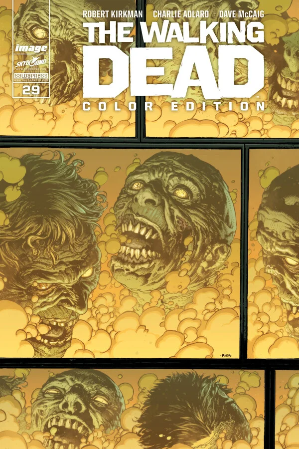 The Walking Dead Color Edition #29 copertina