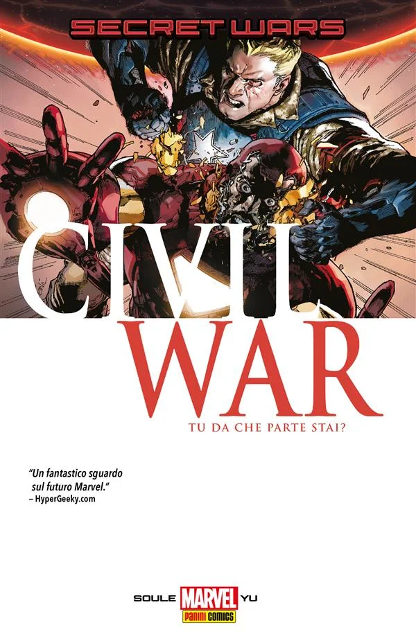 Copertina di Secret Wars: Civil War — Volume 4