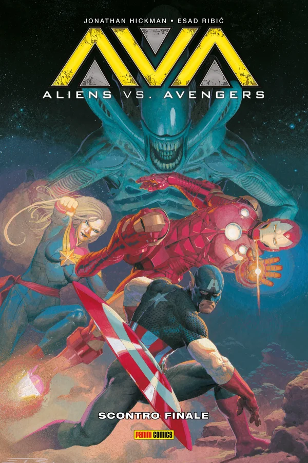 Aliens Versus Avengers - Scontro finale copertina