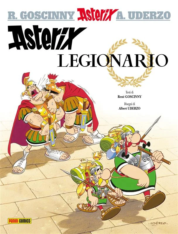 Asterix legionario copertina