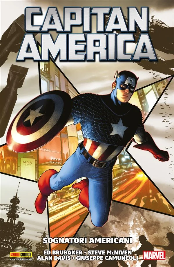 Copertina di Capitan America: Sognatori americani
