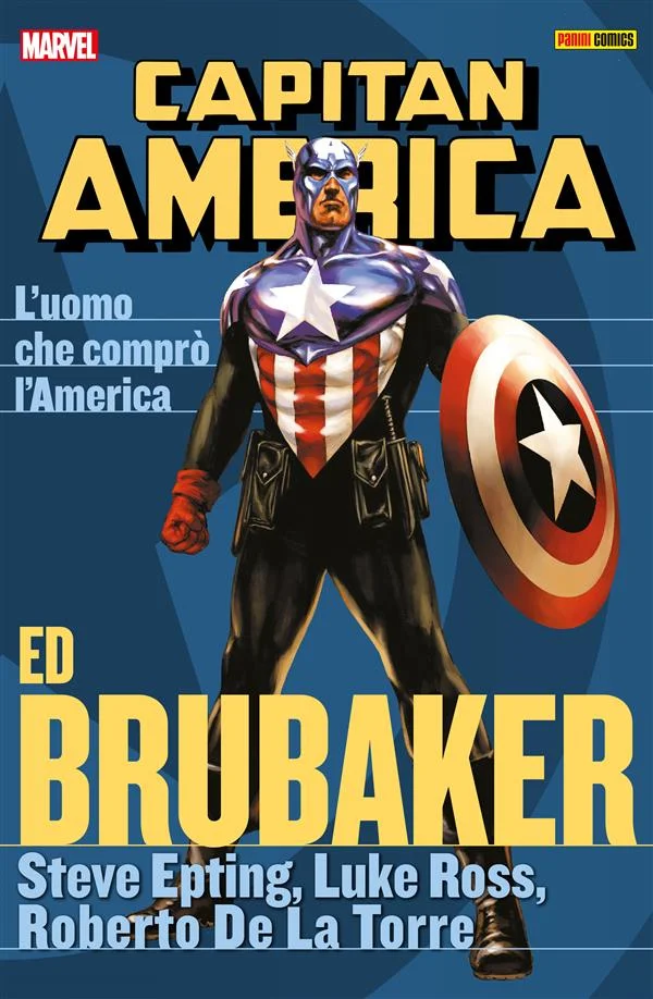 Copertina di Capitan America Brubaker Collection 8
