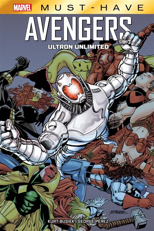 Marvel Must-Have: Avengers - Ultron unlimited copertina