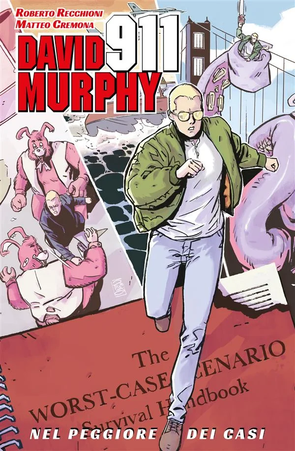 Copertina di David Murphy 911 - Nel peggiore dei casi (Omnibus Edition)