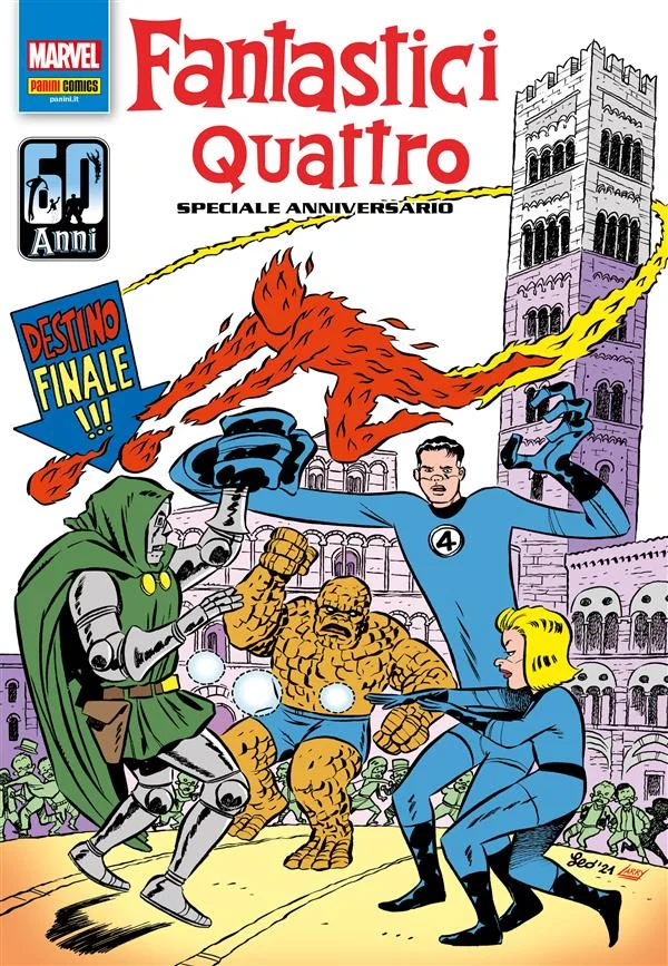 Copertina di Fantastici Quattro: Speciale anniversario — Volume 3