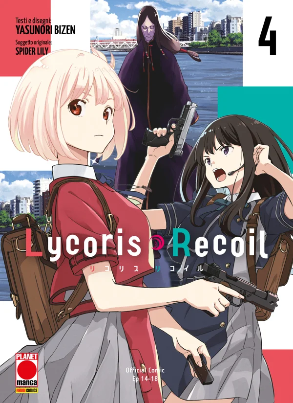 Lycoris Recoil 4 copertina