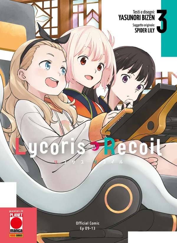 Lycoris Recoil 3 copertina