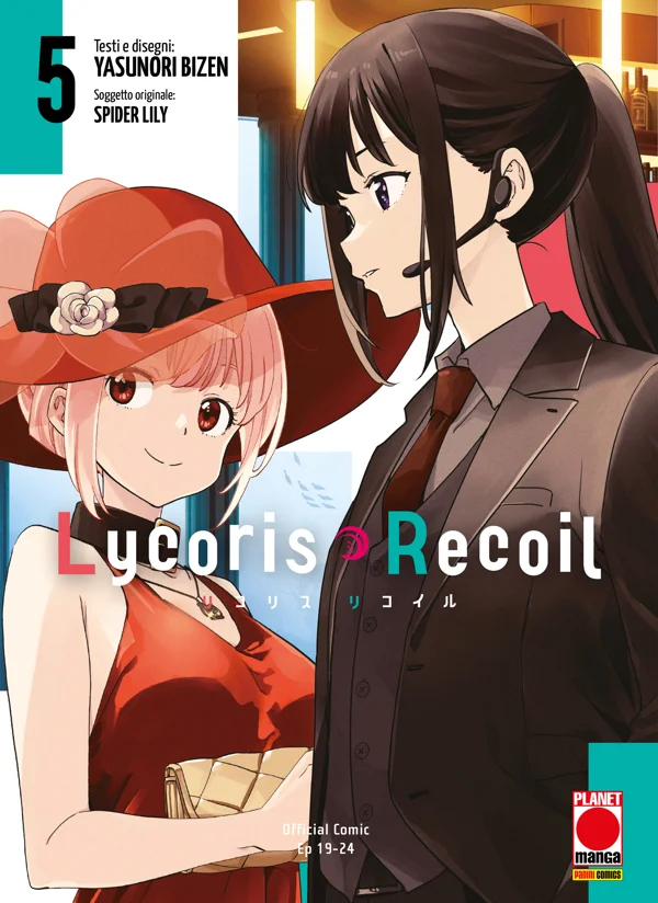 Lycoris Recoil 5 copertina