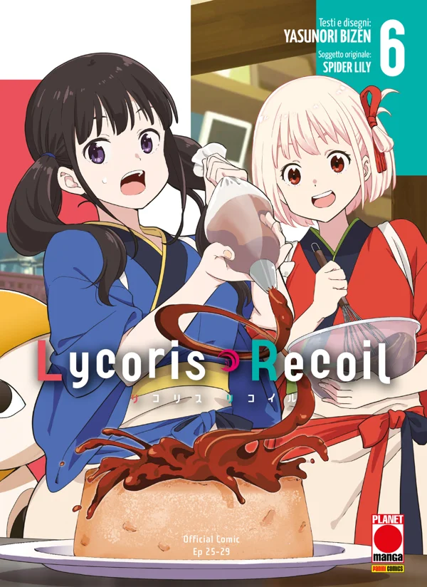 Lycoris Recoil 6 copertina