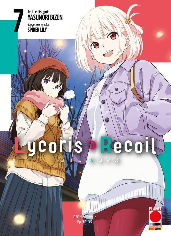 Lycoris Recoil 7 copertina
