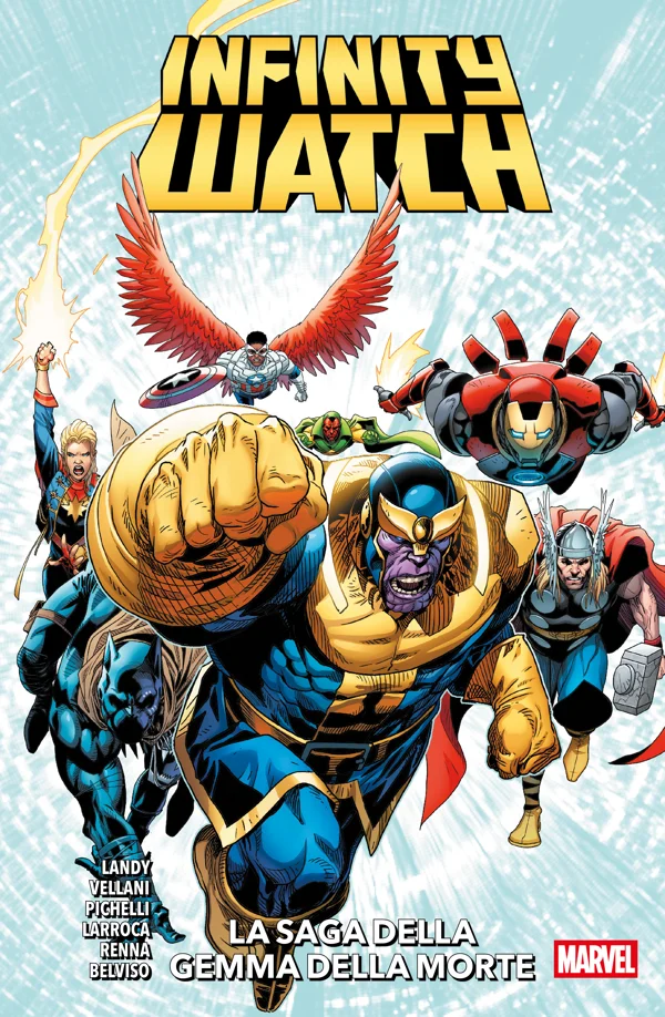 Copertina di Infinity Watch - La saga della Gemma della Morte — Volume 1