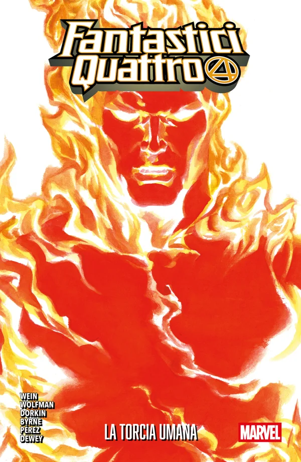 Copertina di Marvel Verse Fantastici Quattro – La Torcia Umana